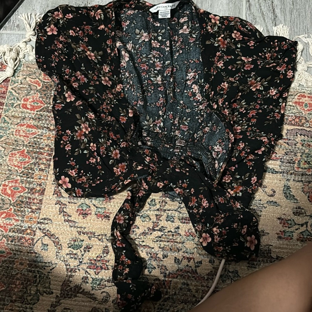 American Eagle beach top cardigan size XS